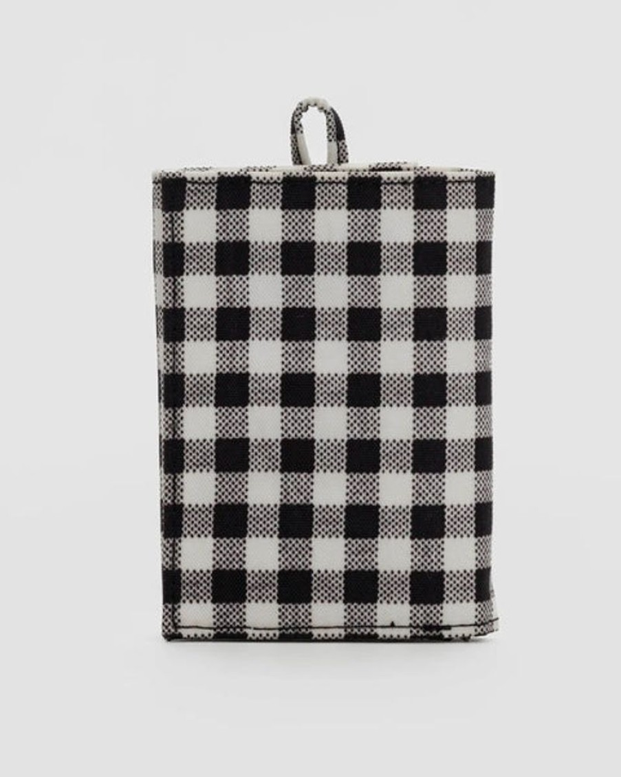 Accessories & Clothing Baggu | Baggu - Snap Wallet - Black & White Gingham