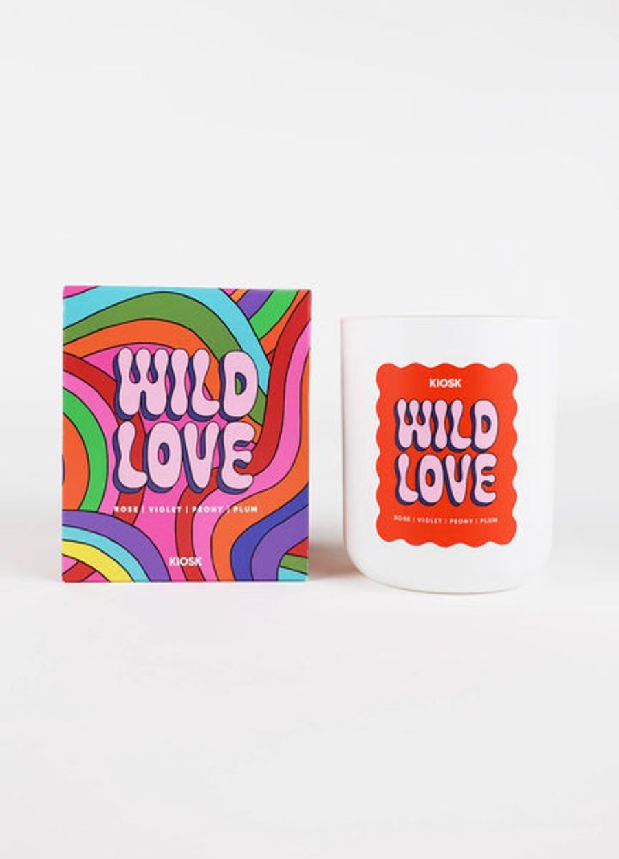 Home Decor Kiosk | Kiosk - Scented Candle - Wild Love