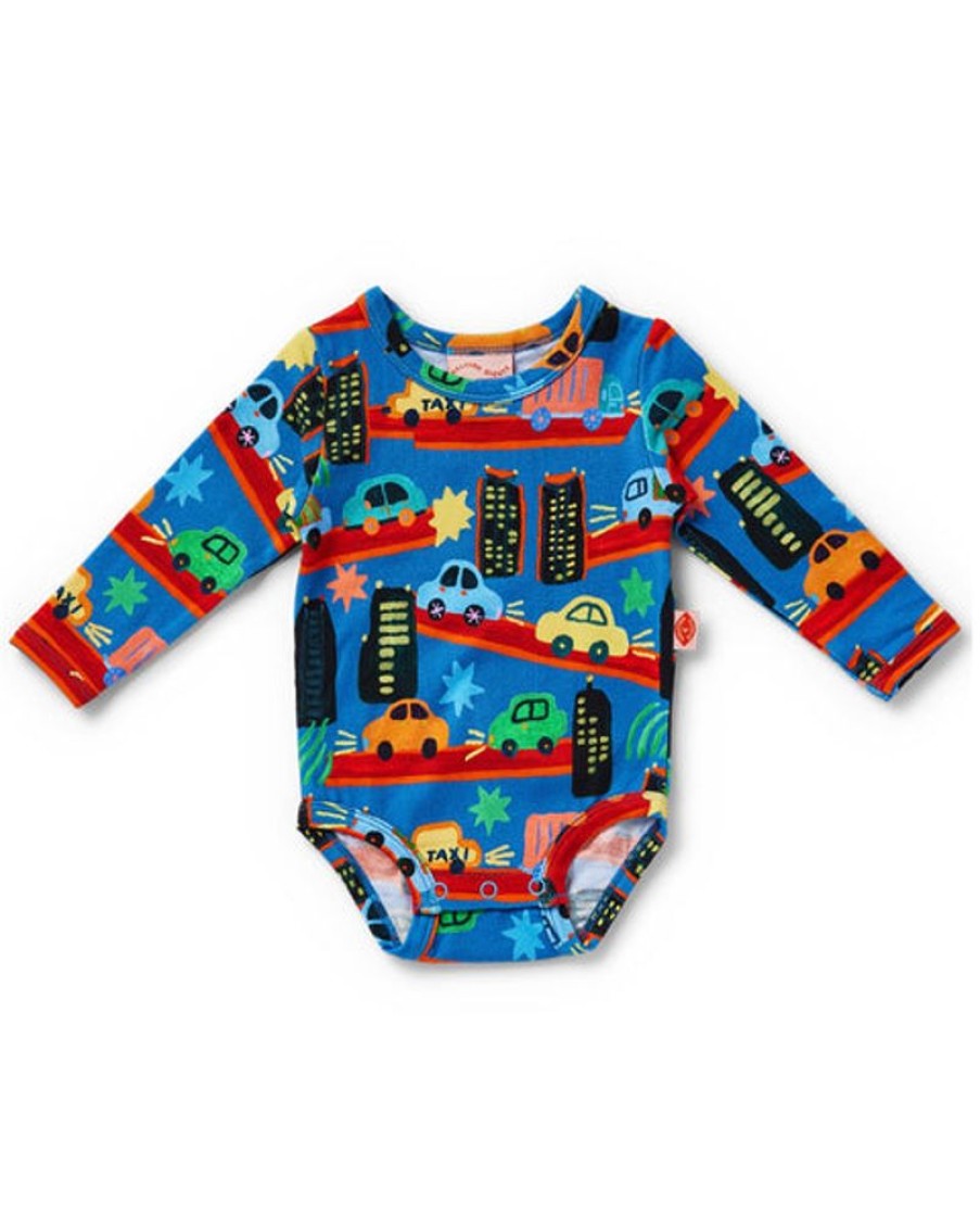 Kids & Babies Halcyon nights | Halcyon Nights - Seoul City Long Sleeve Bodysuit