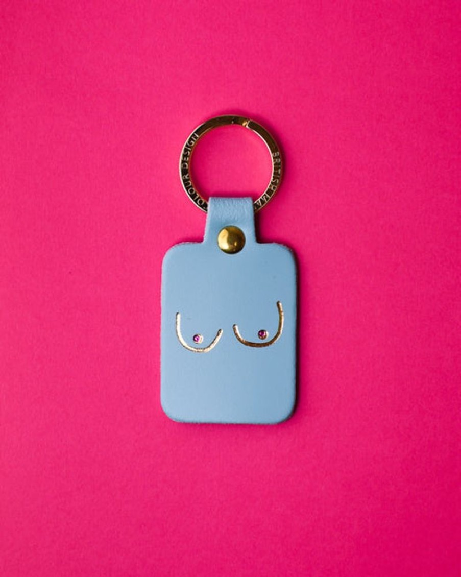 Accessories & Clothing Ark | Ark - Boob Key Fob - Turquoise