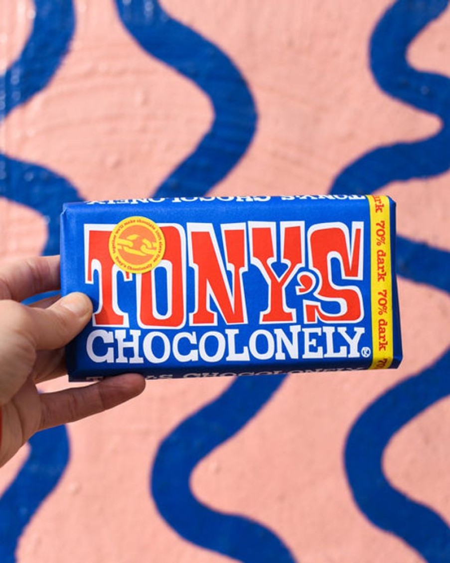 Food Tony's Chocolonely | Tony'S Chocolonely - Dark Chocolate 70%