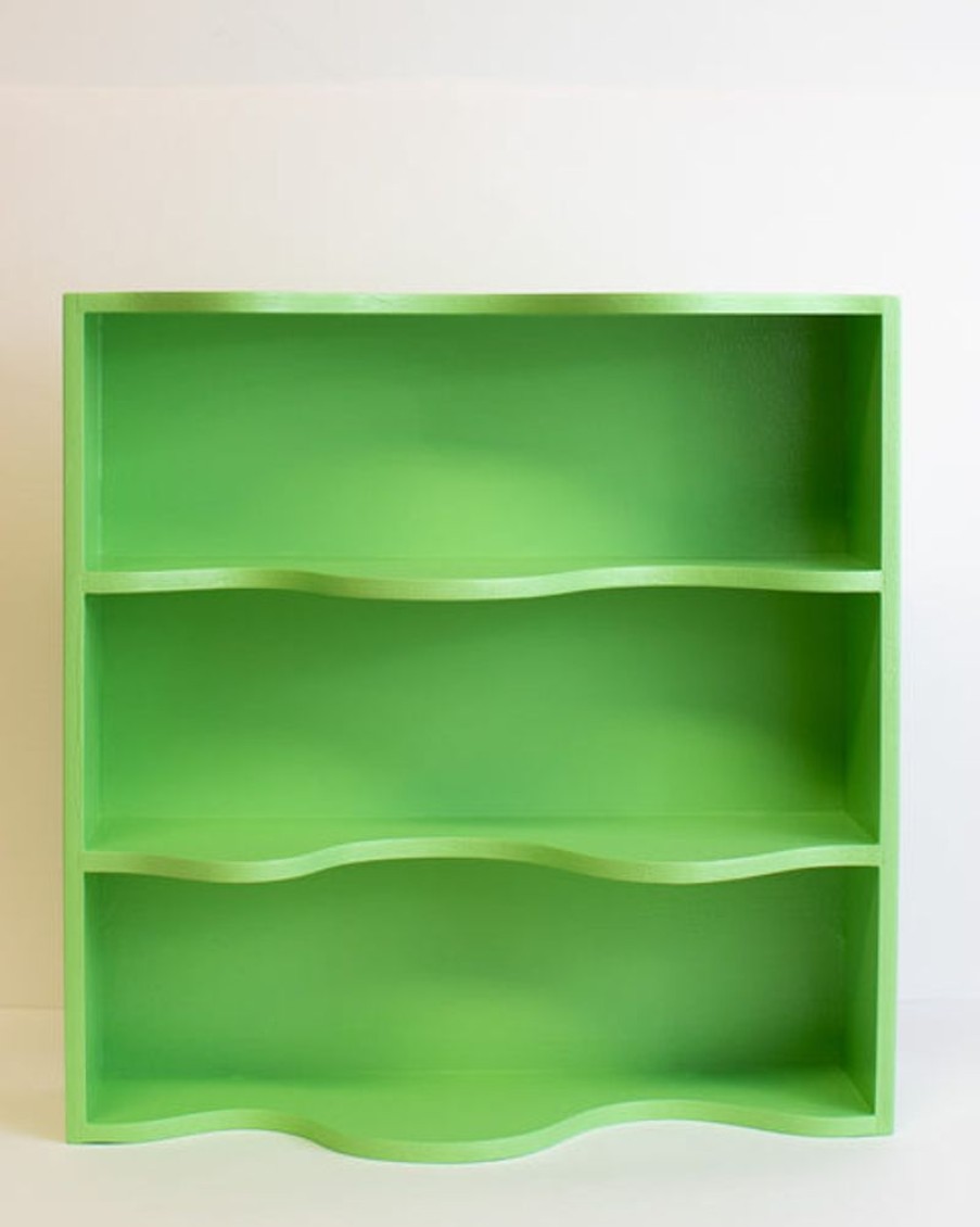 Home Decor Pinky's | Pinky'S - Nik Nak Shelf - Apple Green