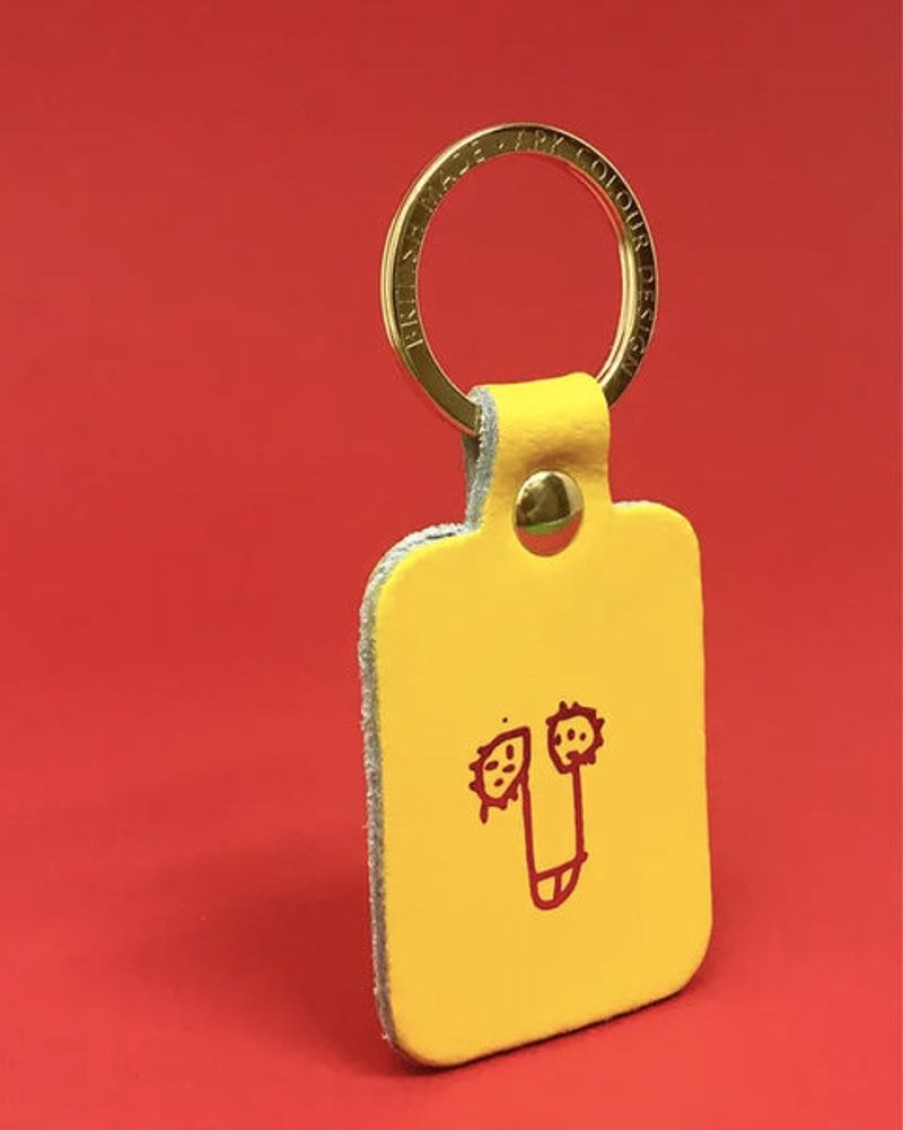 Accessories & Clothing Ark | Ark - Willy Key Fob - Bright Yellow