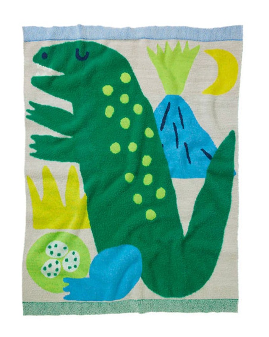 Kids & Babies Halcyon nights | Halcyon Nights - Dino Fluffy Knit Blanket