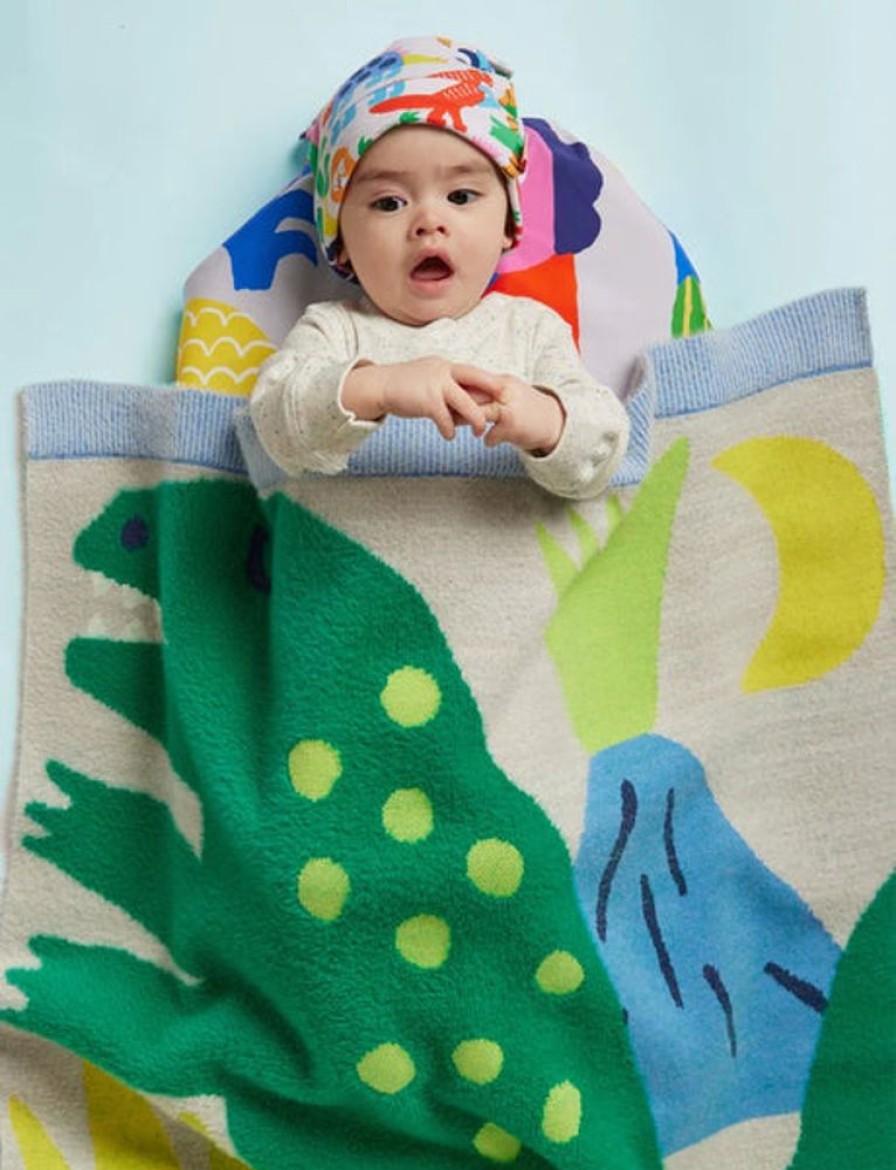 Kids & Babies Halcyon nights | Halcyon Nights - Dino Fluffy Knit Blanket