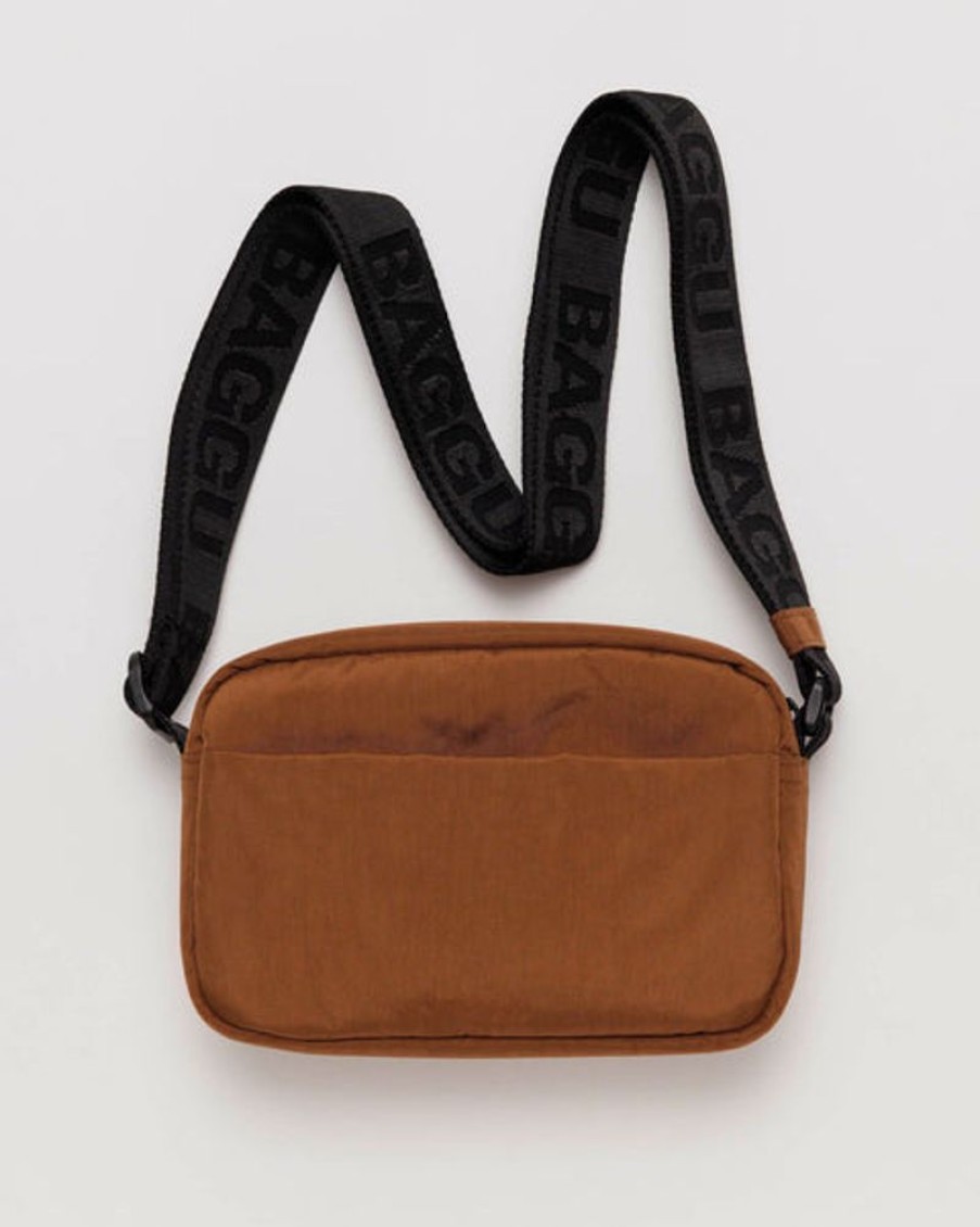 Accessories & Clothing Baggu | Baggu - Camera Crossbody - Brown