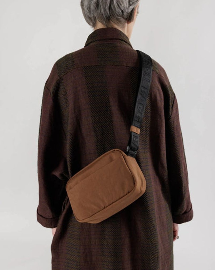 Accessories & Clothing Baggu | Baggu - Camera Crossbody - Brown